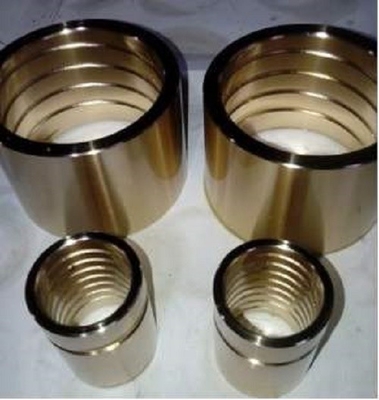 Centrifugal Casting Bronze Sleeve Bearings For Hoisting Machinery High Load Capacity