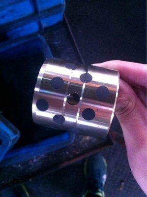 Solid Lubricant Ejector Bushing , Oil Free Bearing Good Wear Resistance